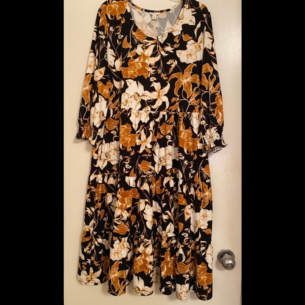 🟧Floral maxi dress🟧